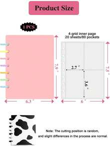 ألبوم صور بطاقات K-Pop، 2x3 بوصة، حامل بطاقات الصور، ألبوم مجموعة بطاقات الأيدول A5 DIY، أنمي، ألبوم صور، كتاب تخزين البطاقات، مع 20 صفحة داخلية قابلة للإزالة، 80 جيب، مناسب لكاميرا Fujifilm Mini، ذكريات العائلة والذكرى السنوية والسفر - متعدد الألوان - مشاهدة 9