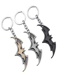 Bat Keychain Anime Creative Keychain High-End Car Couple Unisex Bat Keychain - A - View 2