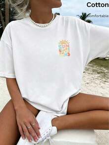 Women T-Shirts - White-1 - View 2