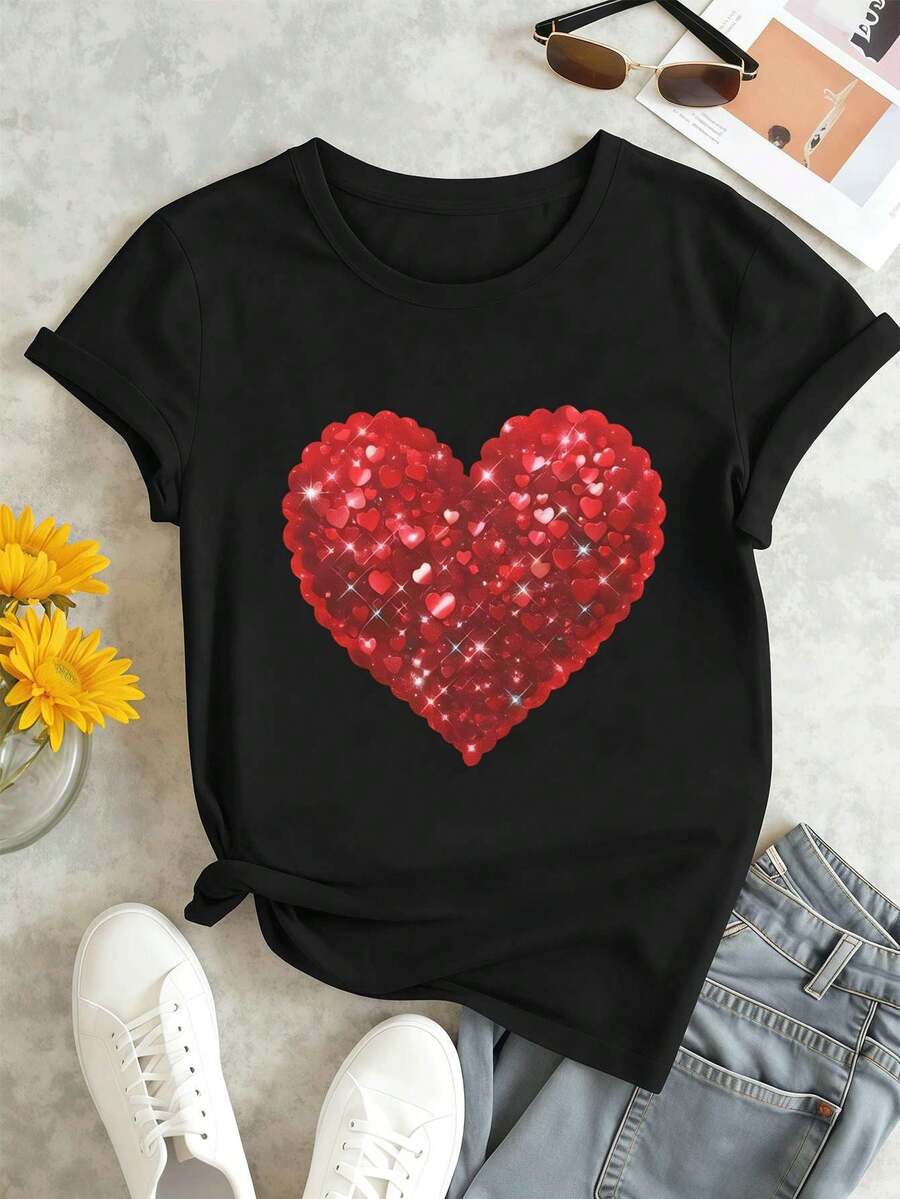Women T-Shirts - Black - View 1
