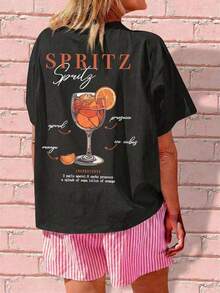 Dam-T-shirts - Vit - Visa 5