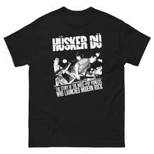 AmeriC1An punk R1OCk band M1en's cla1ssic T1EEFor woman shirt Camiseta 100% Algodón Unisex - Playera Casual Premium de Corte Cómodo - Negro - Ver 1