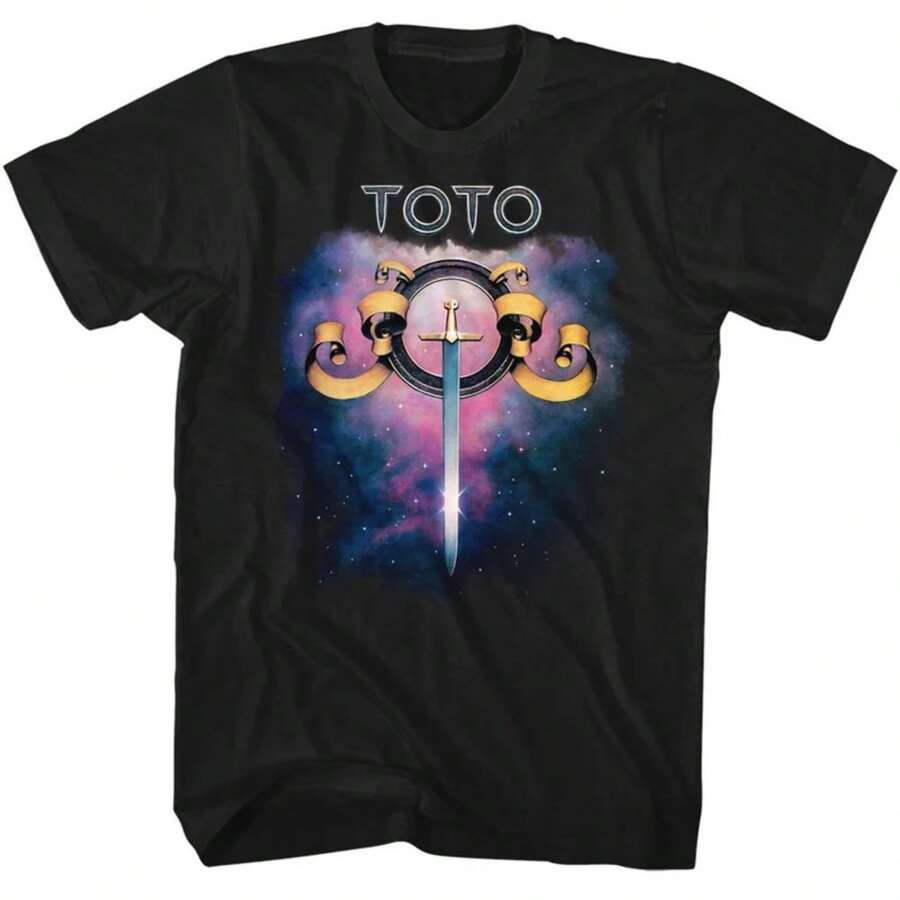 Toto Galaxy Black T-Shirt - 黑色 - 查看 1