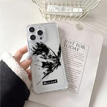 Funda para teléfono: Carcasa trasera suave y transparente anticaídas de chico de fútbol de anime de sangre caliente, compatible con 17 17e 16e 16 15 14 13 12 11 Pro X XR XSMAX 8 Plus - transparente - Ver 5