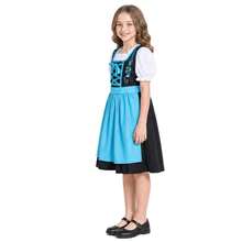 4-Color Beer Theme Dress For Girls, Children Party Performance Dress, School Activities, Festival Stage Show, Cute Costume - Multicolor - View 7