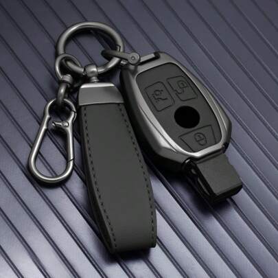 For A B C E GL S GLA GLK CLS Class AMG W204 W205 W212 W463 W176 2 3 Button Alloy Car Key Case Cover Fob