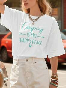 Women T-Shirts - White - View 1