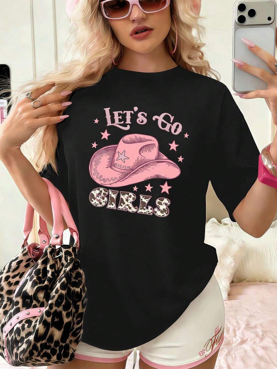 Women T-Shirts - Black - View 1
