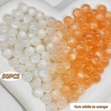 100pcs 8mm UV Color Changing Beads, Sunlight Sensitive Beads, Suitable For DIY Bracelets And Jewelry Making - 8mm In Diameter - View 13