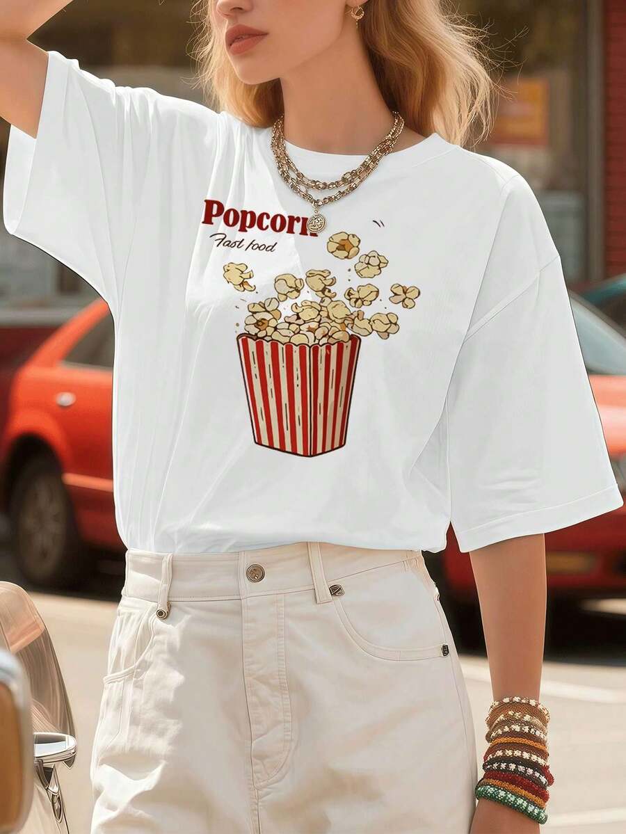 Women T-Shirts - White - View 1