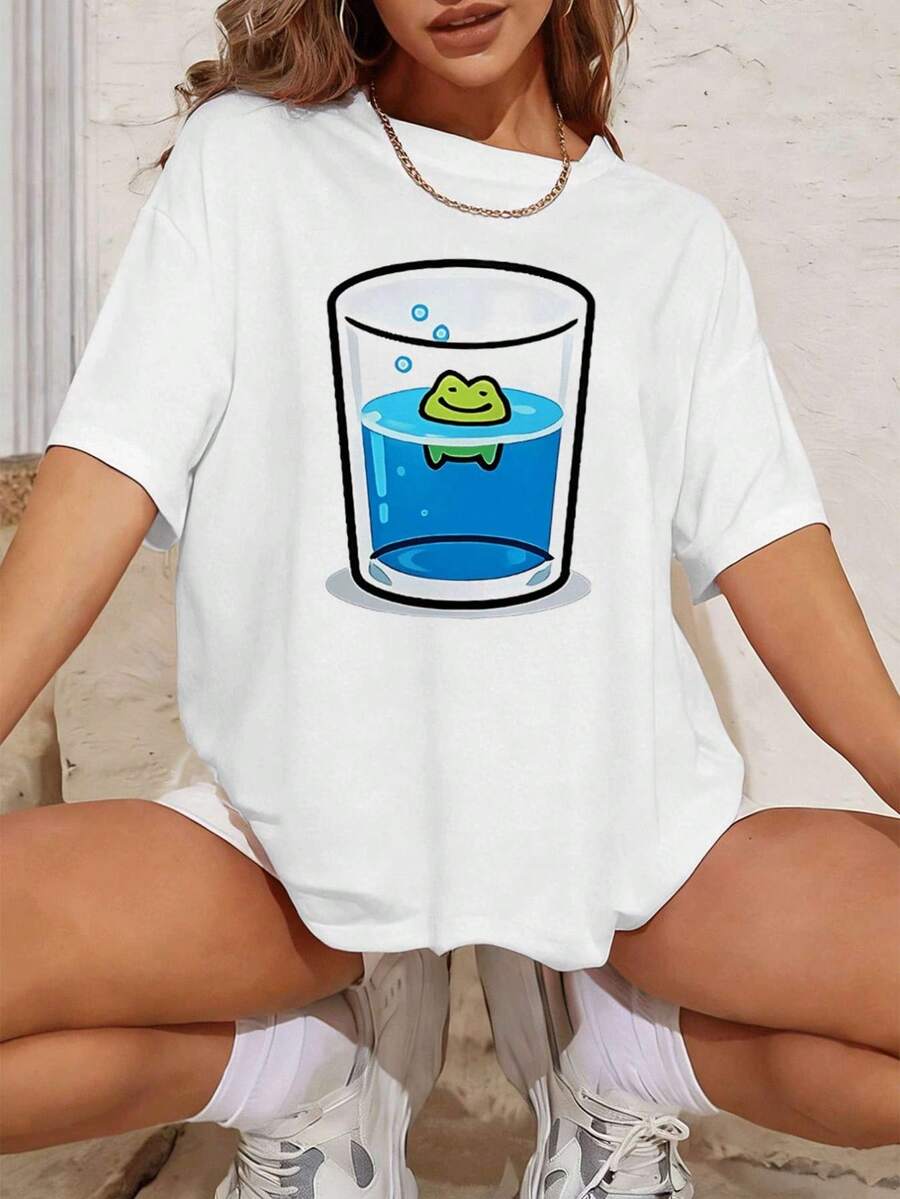 Women T-Shirts - White - View 1