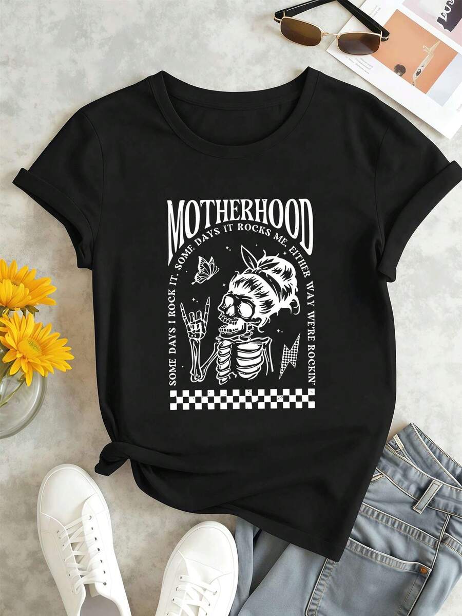 Women T-Shirts - Black - View 1