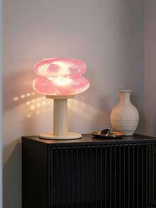 1 chiếc đèn bàn hình nấm bánh trứng kiểu Bauhaus có thể sạc lại, đèn ngủ cạnh giường ngủ/học tập tạo không gian ấm cúng, mộng mơ dành cho nữ. - Nhiều màu - Xem 2