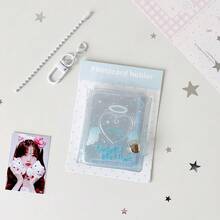 Album ảnh chân dung hoạt hình trong suốt cỡ lớn 2 inch, sổ đựng ảnh thẻ học sinh mini, phụ kiện trang trí túi xách cho bé gái, hộp đựng đồ dễ thương. - nhiều màu - Xem 15