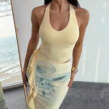 Women Blouses & Shirts - Light Yellow - View 4