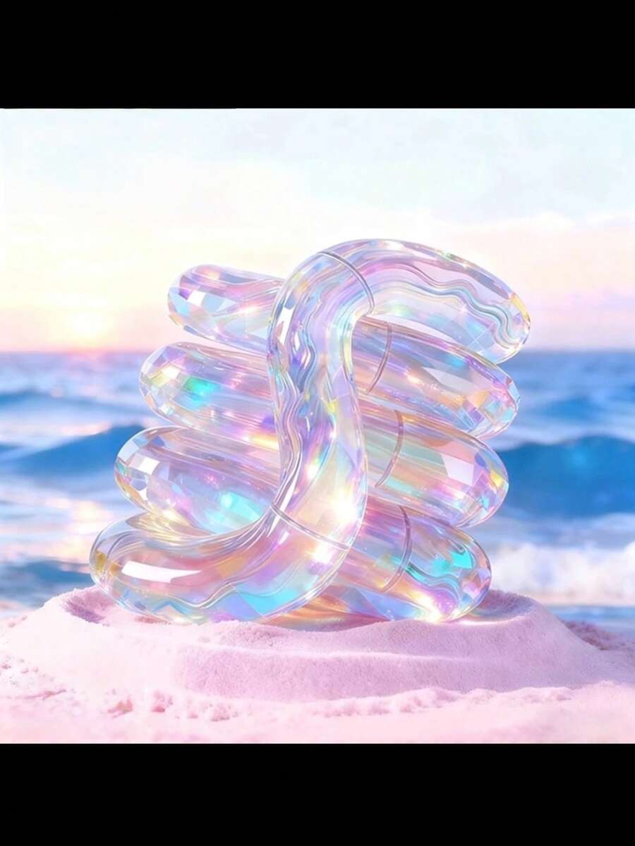 1pc Multicolor Gradient Twist Deformable Rope, Changes With Temperature. Can Massage And Relax Muscles And Fingers, Decor To Create Ambiance, Relieve Stress, Ideal For Office Workers, Students, And A Perfect Gift For Ladies And Mothers.