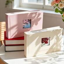 3 Inch Mini Photo Album With Writable Pages, Premium K-Pop Star Photo Card Holder (Holds 52 Photos), Mini 12 11 And Camera Memory Album - 1PC - View 1