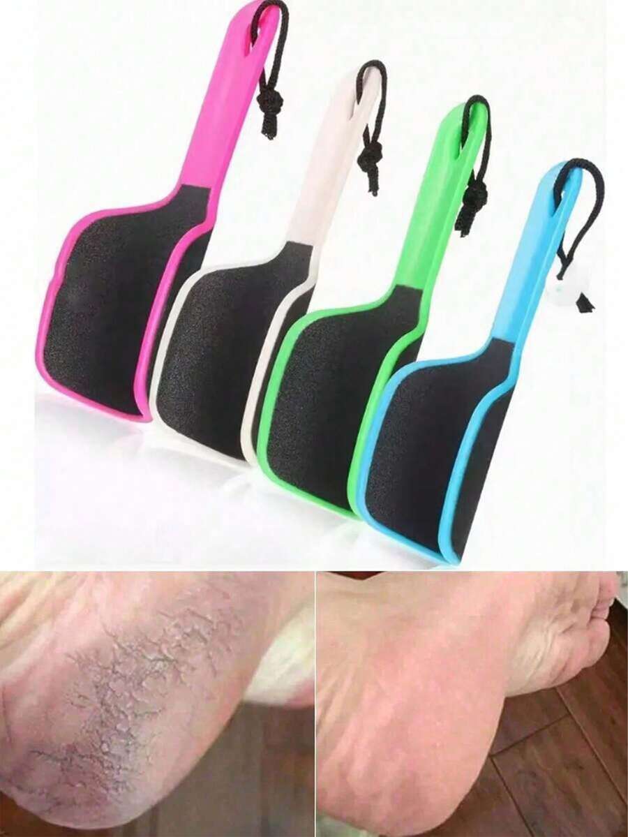 1pc U-Shaped Foot File, Professional Foot Care Tool For Removing Calluses, Dead Skin, Cracked Heels, Home Foot Exfoliator - Multiple Styles - View 1