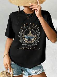 Women T-Shirts - Black - View 2