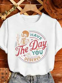 Women T-Shirts - White - View 2