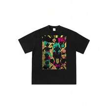 DragonSS-Ball-Bulma-Character 2026 Japanese Anime Mens T-Shirts Funny Cute Cartoon Women T-Shirt Short-Sleeved T-Shirts - 黑色 - 查看 1