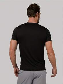 Men T-Shirts - Black - View 2
