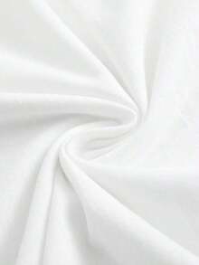Women's Clothing Casual Short Sleeve T-Shirt For Women, Soft And Breathable, Cotton Blend, Round Neck, Regular Fit, Basic T-Shirt, Lightweight And Comfortable For Daily Wear In Summer, Spring And Autumn. - 白色 - 查看 5