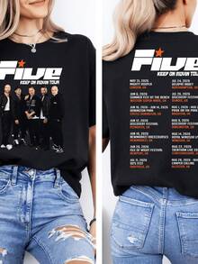 F Keep In Tour 2026 Ccert T-Shirt - Black - View 1