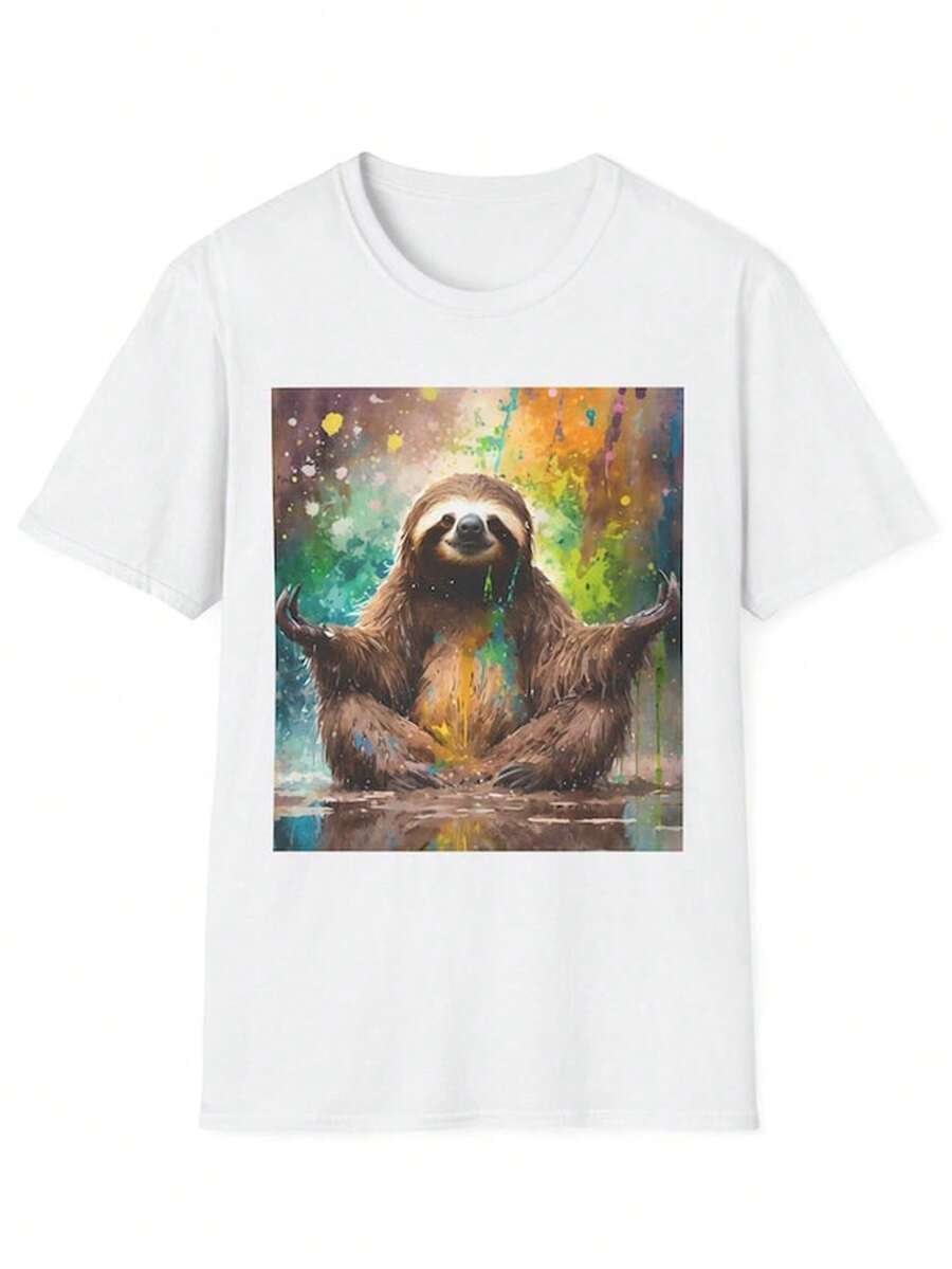otro T1S1Hirt NaturE1INspired, E1coF11111F11riendly Animal Artwork T1EE