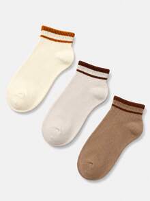 6 đôi tất cổ ngắn kẻ sọc kiểu retro unisex - Thiết kế thoáng khí, co giãn cao, thoải mái khi mang hàng ngày, phù hợp cho mua sắm, leo núi, thể thao và du lịch, vật dụng thiết yếu cho mọi mùa, món quà tuyệt vời cho Ngày của Cha, Ngày của Mẹ, Giáng sinh và bạn bè. - Nhiều màu - Xem 13
