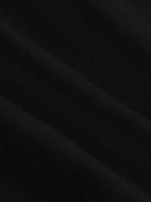 Conjunto de 4 piezas de top de tirantes ajustado y fruncido de cuello cuadrado de varios colores para mujer.Top corto sin mangas en negro, burdeos, marrón y blanco.Elegante y romántico para vacaciones, fiestas, ceremonias, playa, salidas casua - Negro - Ver 3