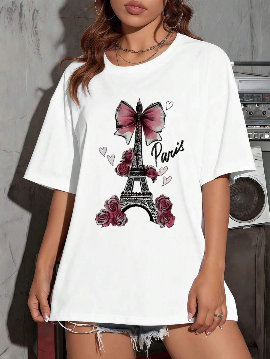 Women T-Shirts - White - View 1