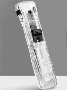 1pc Stapler & 50pcs Replacement Staple Back To School,Back To School,School Supplies - Clear - View 5