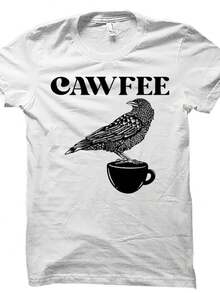 Crow S1Hirt. Crow Gift. Raven S1Hirt. Bird Lover Gift. Crows S1Hirt. Crow Lover Gift. Bird S1Hirt. Bird Lover S1Hirt. Crow Gift OS4790 - Blanco - Ver 2