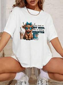 Women T-Shirts - White - View 1