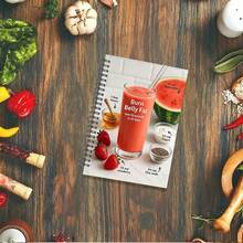 1 Pc A5, 8.3x5.5inch Spiral Notebook With Weight Loss Theme, Suitable For Health Management | Food Logging | Shopping List | Ingredient Control Guide | Healthy Diet - A5 - View 4