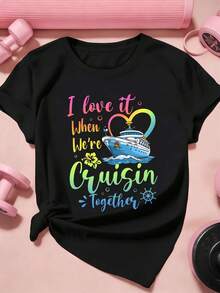 Women T-Shirts - Black - View 2