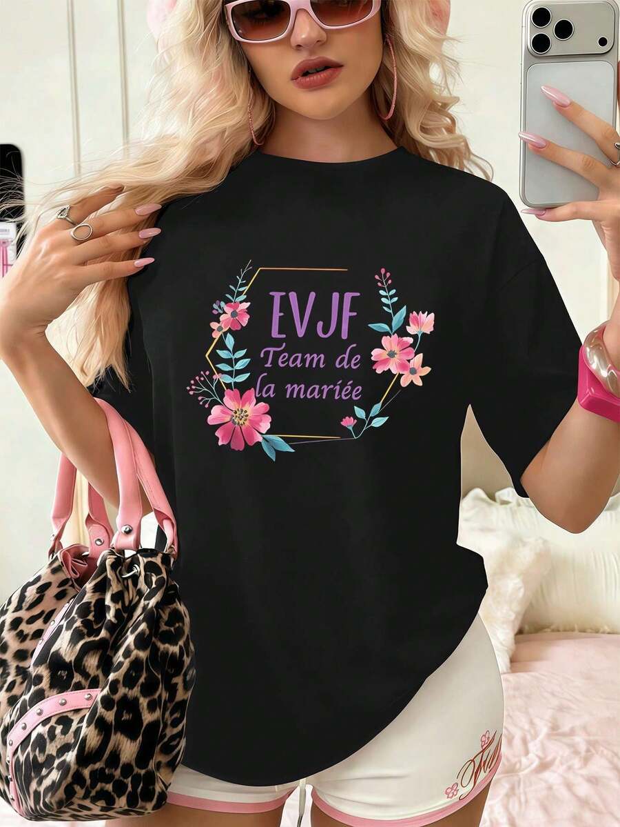 Women T-Shirts - Black - View 1