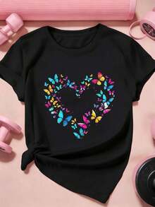 Women T-Shirts - Black - View 2