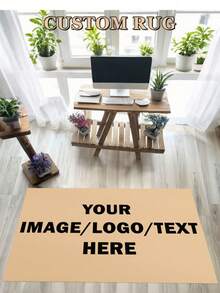 1pc Customizable Photo Carpet, Personalized Pattern Floor Mat, Can Print LOGO/Text/Pattern, Creative Home Decor, Company Event Gift, Housewarming Wedding Souvenir, Custom Floor Mat - Multicolor 2 - View 4