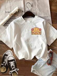 Women T-Shirts - White - View 2