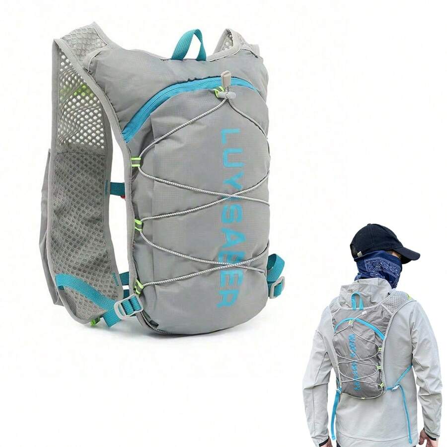 Hiking Equipment, Running And Cycling Bag, Lightweight And Breathable Water Bag Backpack, Outdoor Hiking, Mountaineering And Cycling Backpack, Off-Road Running And Cycling Multi-Functional Sports Backpack - Multicolor - View 1