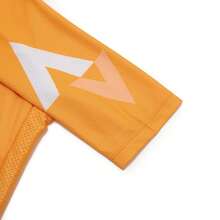 Non-Slip Zipper Design Cycling Top, Moisture-Wicking Quick-Drying Apparel, Suitable For Mountain Bikes And Road Bikes Sports Summer - Orange - View 4