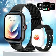SmartWatch 新款熱銷智慧手錶：中性矽膠錶帶，具備接聽/撥號、計步、卡路里追蹤、多種運動模式、遠程拍照、音樂控制、鬧鐘提醒與訊息通知功能。180mAh 鋰電池多功能運動智慧手錶，適合作為情侶、長輩、朋友、同學等的節日禮物 - 彩色 - 查看 7