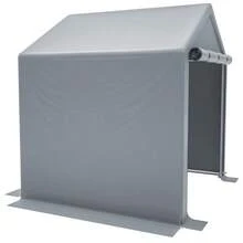 Garden Shed, Bicycle Garage, Tool Shed, Garage Tent, Garden House, Storage Tent, Bicycle Shed, Tool Tent, Storage Garage, Dark Grey - 6*6FT - View 10