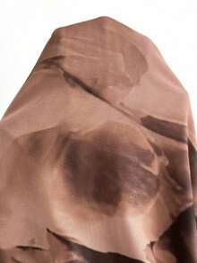 Falda ajustada de malla con estampado de leopardo para mujer, ropa de otoño - Albaricoque - Ver 7