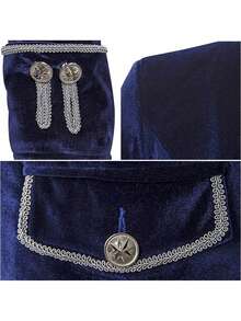 Cosplay Clothing - New Men's Clean-faced Blue Clothing - View 5