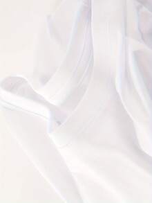 Camiseta Blanca de Algodón de Edición Limitada para Mujer - Corte Holgado, Manga Corta, Cuello Redondo con Estampado de Corazón, Lavable aáquina, Camiseta Casual y de para Primavera/Verano, Entrega Local, Camisetas para Mujer, Ropa de Verano, Diseño Gráfico Moderno, Camiseta Cómoda, Algodón Ligero - Blanco - Ver 5
