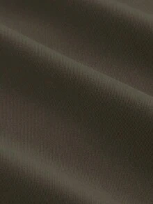 Pantalones rectos de cintura media de unicolor elegante con cinturón, negro, primavera - Granada - Ver 2