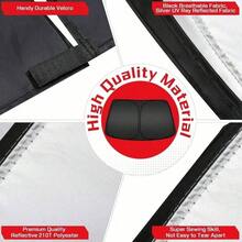Foldable Windshield Sun Shade, Front Window Sunshade, Blocks UV Rays To Keep Your Car Cool, Universal Thick Sunscreen Board For Car Interior Shading And Cooling - A - View 4